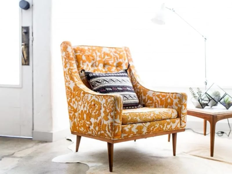 Sessel Ornament – Produktfoto