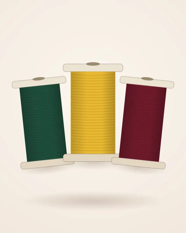 Sewing thread 1,000 m, weight 30 · 50 · 80 · 120 – product photo